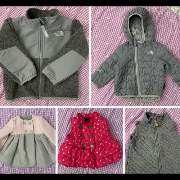 EUC 5 PCs Baby Coats/Vest DONATED - Picture 1 of 6